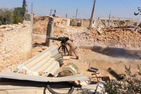 IS sử dụng tên lửa TOW của Mỹ tấn công quân đội Syria ở Aleppo