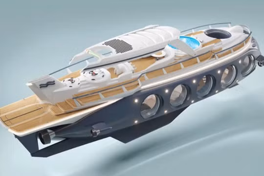 Du thuyền tàu ngầm Nautilus. Ảnh UBoatWorx