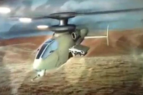 Ý tưởng trực thăng tấn công công nghệ X2 Sikorsky, được phát triển bởi Boeing