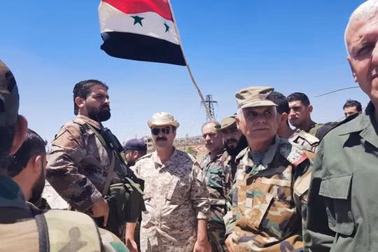 Quân đội Syria giải phóng khu dập nước trên thung lũng Yarmouk. Ảnh minh họa South Front