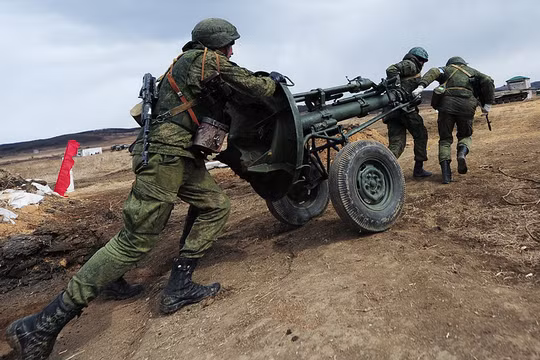Một hoạt động diễn tập trong Hội thao quân sự quốc tế tại Nga
