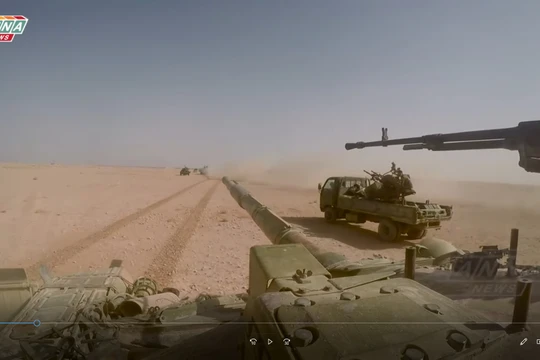 Chiến dịch tấn công của lực lượng Tiger trên chiến trường ngoại ô Mayadeen - ảnh video ANNA News