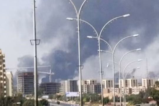 Một khu vực ở Thủ đô Tripoli, Libya bị ISIS tấn công. (Nguồn: AP)