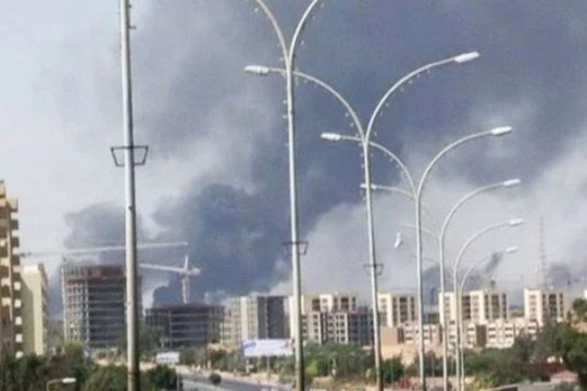 Một khu vực ở Thủ đô Tripoli, Libya bị ISIS tấn công. (Nguồn: AP)