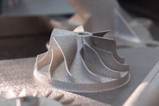 Cấu kiện titan in 3D. Ảnh Đại học Monash