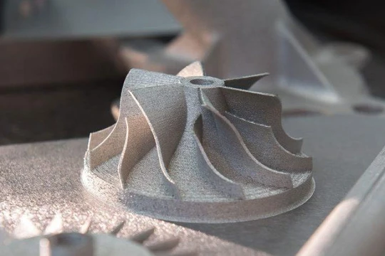 Cấu kiện titan in 3D. Ảnh Đại học Monash