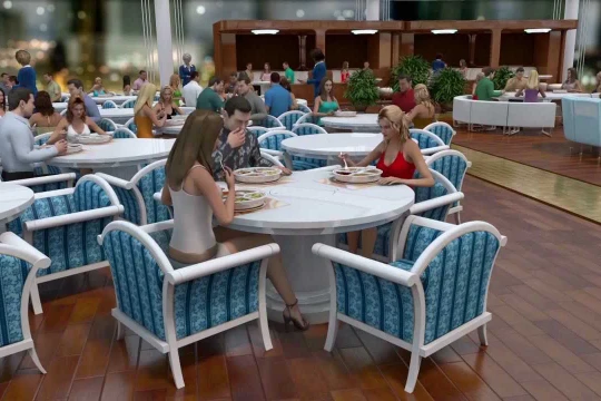 Video: Cận cảnh nhà hàng tương lai theo quan điểm của Dahir Insaat