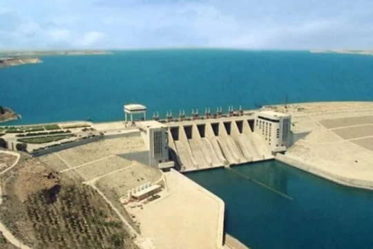 Đập thủy điện Tabqa trên sông Euprates