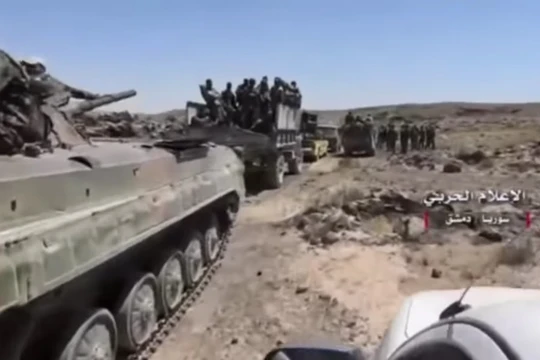 Quân đội Syria tấn công trên vùng ngoại ô Damascus