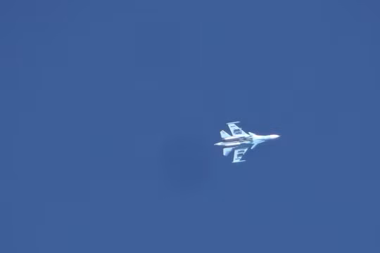 Máy bay chiến đấu không quân Nga trên chiến trường Idlib.