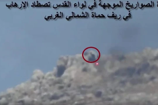 Lực lượng Palestine sử dụng tên lửa chống tăng ATGM tấn công thánh chiến. Ảnh minh họa video