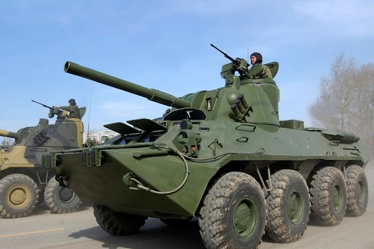 Xe pháo cối tự hành 2S23 Nona-SVK