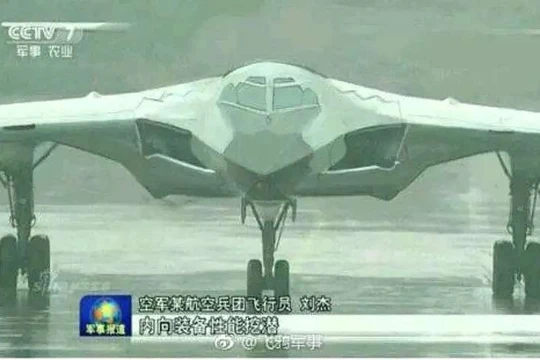 Máy bay ném bom tàng hình mới, Hong-20 hoặc H-20. Ảnh minh họa The Drive.