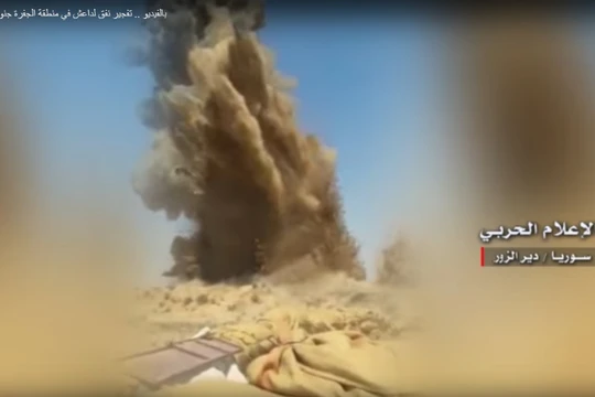 Vụ nổ phá hủy đường hầm, chôn vùi hàng chục tay súng IS