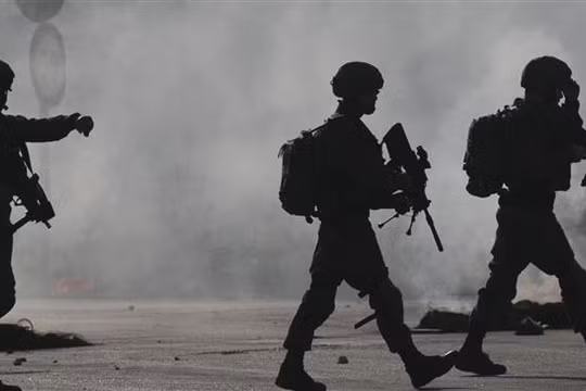 Binh sĩ Israel, hoạt động trên khu vực giáp ranh dải Gaza. Ảnh minh họa: South Front.