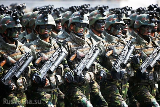 Lực lượng đặc nhiệm Bắc Triều Tiên - ảnh minh họa của Rusvesna