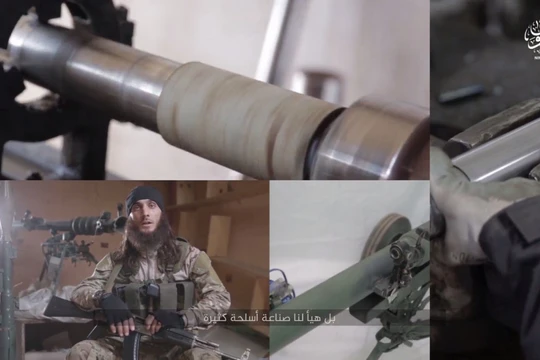 Kinh hoàng xưởng quân giới của IS có khả năng chế tạo vũ khí