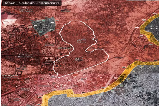 Quận Al-Qaboun hoàn toàn giải phóng, quận Bazeh sẽ phải đầu hàng trong những ngày sắp tới