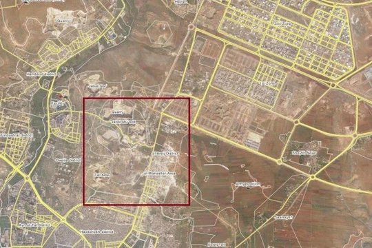 Khu vực lực lượng Hồi giáo cực đoan triển khai tấn công trên chiến trường Aleppo