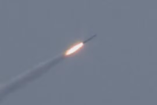 Tàu ngầm nguyên tử "Tomsk" thuộc dự án 949A "Antey" phóng tên lửa hành trinh Granit. Ảnh minh họa video