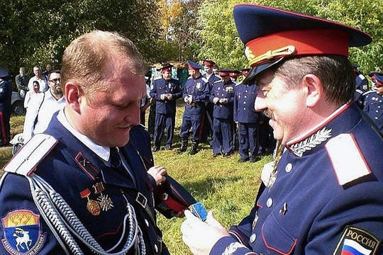 Một lính đánh thuê Nga, từng phục vụ trong quân đội Nga, có tên là Grigory Mikhailovich Surkanov - ảnh Dailymail