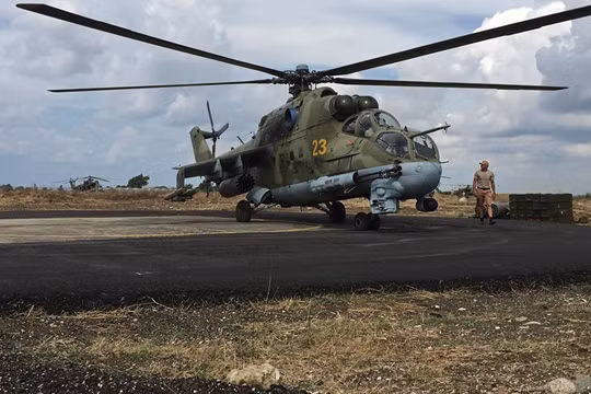 Video: Mi-24 Cá sấu bay và Mi-28 Thợ săn đêm quần nát chiến trường Palmyra