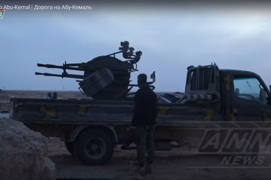 Đường đến Albukamal - ảnh minh họa video ANNANews