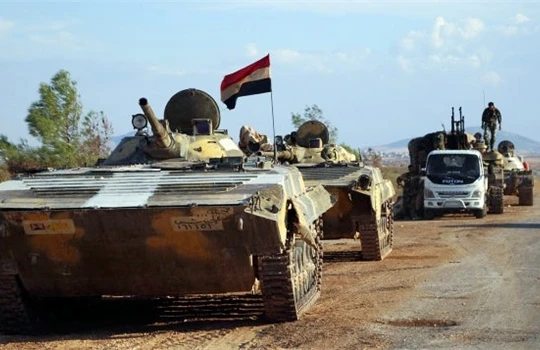 Quân đội Syria đánh chiếm cao điểm chiến lược dọc quốc lộ Khanasser-Aleppo 