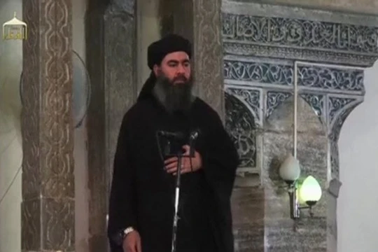 Abu Bakr al-Baghdadi - thủ lĩnh tối cao của IS - Ảnh: Reuters