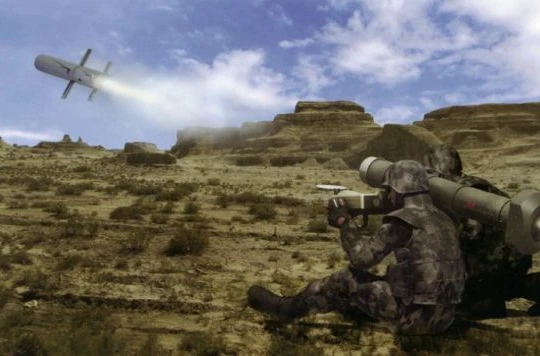 Tên lửa chống tăng ATGM thế hệ 3 "Red Arrow 12, ảnh minh họa VPK