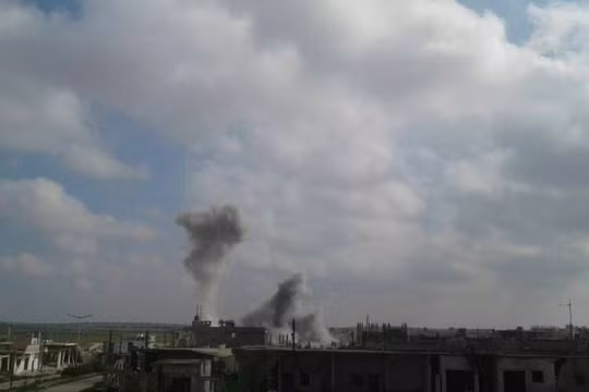 Không quân Nga không kích vùng nông thôn miền bắc Hama - ảnh minh họa video