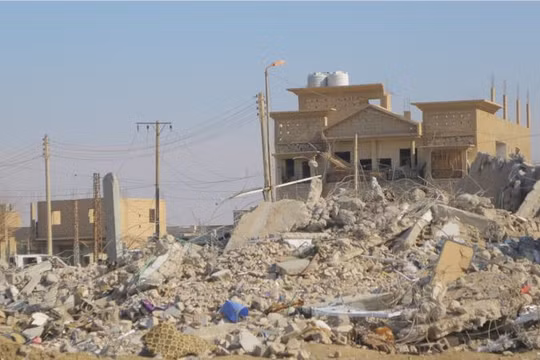 Lực lượng không quân liên minh do Mỹ dẫn đầu không kích ở Deir Ezzor. Ảnh minh họa Soth Front