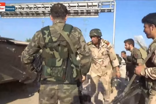 Thiếu tướng Zaid Saleh trên chiến trường