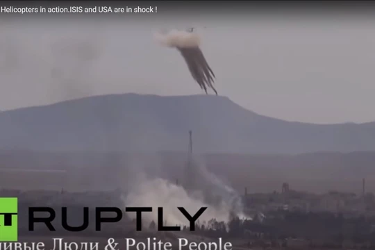 Trực thăng Nga Ka-52 trên chiến trường Syria - ảnh video Viva video