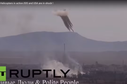 Trực thăng Nga Ka-52 trên chiến trường Syria - ảnh video Viva video