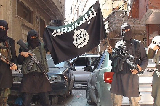 Lực lượng khủng bố IS tại trại tị nận - ảnh minh họa Masdar News