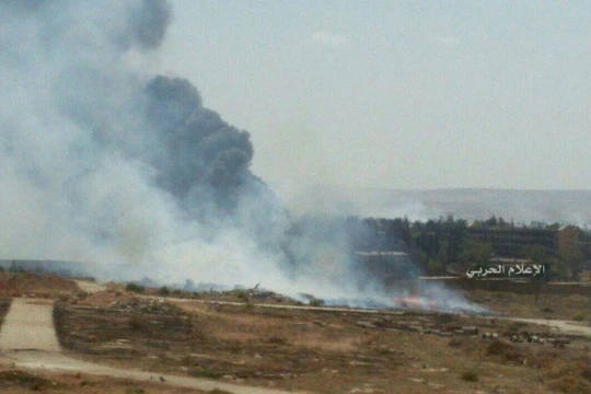 Trận chiến tại thành phố Aleppo.