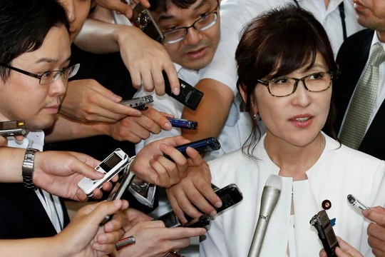 Bà Inada có quan điểm cứng rắn với Trung Quốc