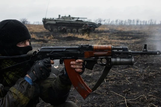 Lực lượng dân quân vùng Donbass trong cuộc chiến ở Lugansk