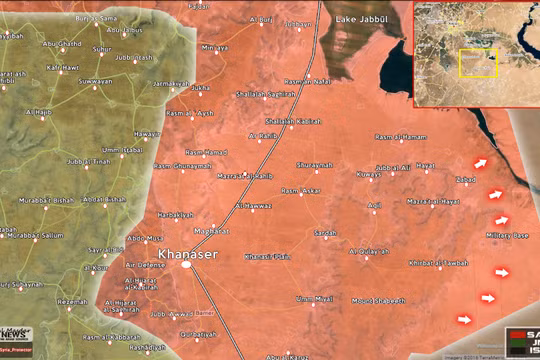 Thất bại ở Đông Nam Aleppo buộc IS tháo lui ồ ạt về ranh giới tỉnh Raqqa