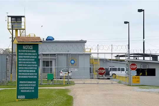 Trại giam thuộc giáo khu Iberia, New Iberia. (Nguồn: NBCNews)