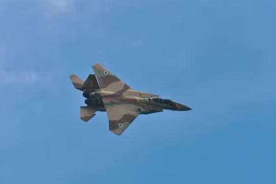 Máy bay israel (ảnh minh họa)