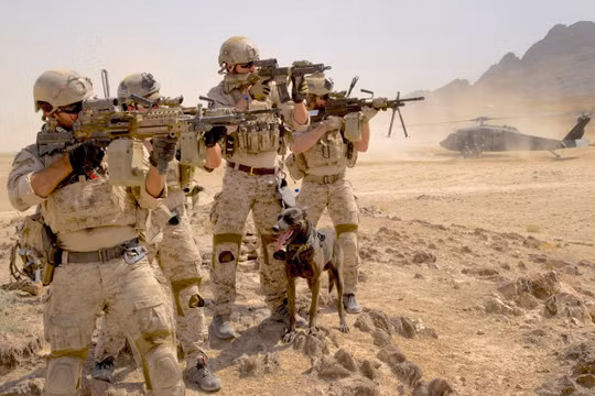 Đặc nhiệm SEAL của hải quân Mỹ ở Afghanistan - Ảnh: US Navy