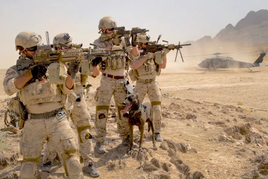 Đặc nhiệm SEAL của hải quân Mỹ ở Afghanistan - Ảnh: US Navy