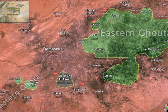 Dứt điểm chiến trường Damascus là yêu cầu bức thiết với quân đội Syria