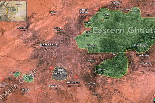 Dứt điểm chiến trường Damascus là yêu cầu bức thiết với quân đội Syria