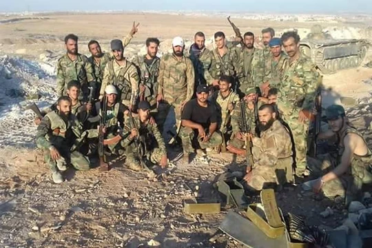 Các binh sĩ lực lượng đặc biệt tinh nhuệ Tigers trên chiến trường Aleppo