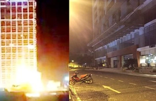 Hà Nội: Cao ốc 40 tầng chập điện nổ như bom, dân bỏ chạy