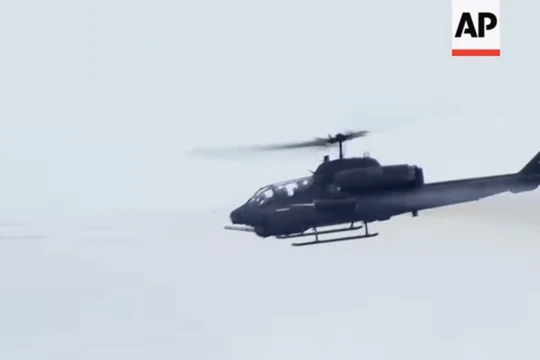 Đài Loan diễn tập quân sự quy mô lớn. Ảnh minh họa AP