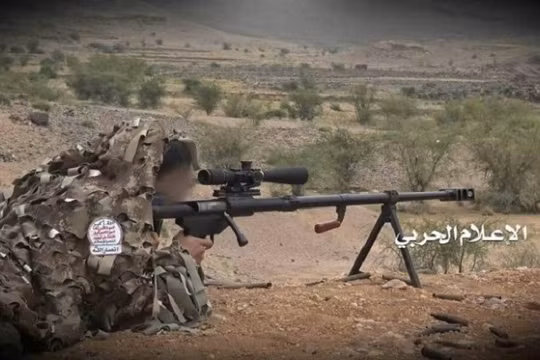 Một xạ thủ bắn tỉa của lực lượng kháng chiến Houthi. Ảnh minh họa South Front